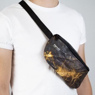 德國 Paprcuts.de 個性腰包(大理石黑)