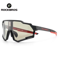 ROCKBROS Bicycle Glasses Polarized Photosensor Electronic Color Change Liquid Crystal Lens Shadow Road Bike Cycling Outdoor Driving Sunglasses