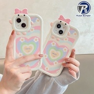 Seller SS127 3D HEART MOTIF SOFTCASE FOR OPPO A78 A58 A58X A15 A15S A35 A3S A1K A57 2022 A77S A9 A5 