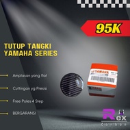 Yamaha series tank cap, Carbon kevlar inner tank cap, Carbon fiber/