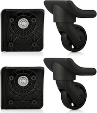 TarppedRock Replacement Luggage Wheels for Suitcases Repair, Set of 4, Travel Luggage Spinner Wheel 