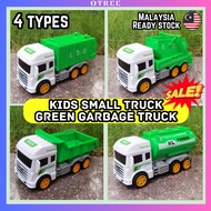 🔥High Quality🔥Kids Green Garbage Truck Toys/Rubbish Truck Toy/Lori Sampah Mainan Kanak/Ready Stock/P