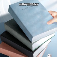 MAINAUSHUI6K Notebook, PU Soft Cover 368 Sheets Notepad, Simple Thick Blank Inner Page A5 Sketchbook