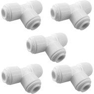 3/8 inch Tee Connector Push to Connect Fittings Plastic Quick Fitting for water purification&RO Syst