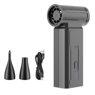 (PQMK) Mini Turbo Jet Fan Air Blower Portable Cordless Computer Keyboard Cleaner 100000RPM Brushless