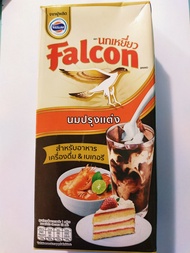 Falcon ผลิตภัณฑ์นม ตีฟอง ตรานกเหยี่ยว จากโฟรโมสต์