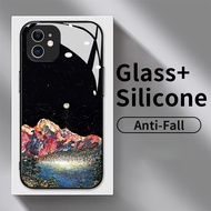 Hard Glass Case For Redmi 9C NFC 8 9 9A 10 4G 2021 2022 12 12C A1 5 Plus 6A 7 8A 9 Activ 9 Prime 9AT