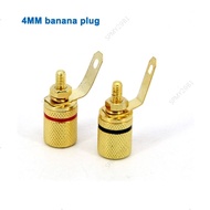 4MM banana plug 306 gold-plated binding post power socket speaker audio terminal  MY29B1