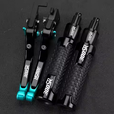 300SR Motorcycle Accessories Adjustable Brake Clutch Levers Handle Bar End Grips Caps For CFMOTO CF 