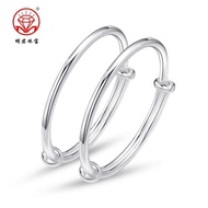 Sliding Fresh Kid Bracelet Silver Bracelet 9999 Silver Bracelet Sterling Silver Pure Silver Bracelet