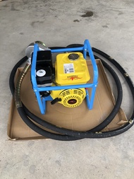 ปั๊มแช่ดูดน้ำสายอ่อนขนาด 3 นิ้ว ยาว 6 เมตร พร้อมเครื่องยนต์ Water Pump ยี่ห้อ ควายทอง 6.5HP รุ่น K00