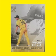 CPBL CTBC Brothers 中信兄弟 - 泰迪2022獎項卡