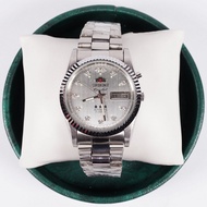 นาฬิกาข้อมือชาย Orient Automatic Mechanical แบบวินเทจสไตล์ย้อนยุคแบบลำลอง นาฬิกาข้อมือ LED แสงสว่างก