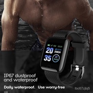 116 Plus Smart Watch Jam Tangan Bluetooth Waterproof Sport Watch Smartwatch Heart Rate Monitor Blood Pressure Watches Me