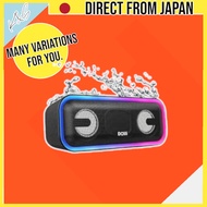 DOSS SoundBox Pro+ 24W Bluetooth Speaker - Portable, Waterproof, Deep Bass, 15H Playtime & RGB Light