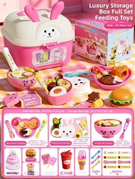 Girl Pretend Play Food Toy for 3-6 Year Old