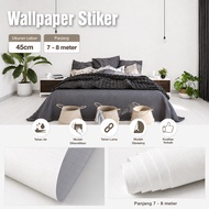 Wall Paper WhitePOLOS 7m to/d 8m x 45cm