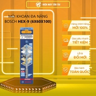 HEX-9 (6X60 - MŨI KHOAN ĐA NĂNG BOSCH HEX-9 (6X60X100) - Hàng chính hãng - Lưỡi khoan sắc bén và chấ