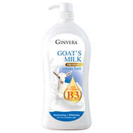 Ginvera Goat's Milk Premium Cream Bath 900G - Vitamin E - By Wipro