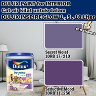 ICI DULUX INSPIRE INTERIOR GLOW 18 Liter Secret Violet / Seductive Mood