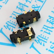 PJ-327 Gold-Plated Patch Earphone Socket Audio 5-Pin PJ327A