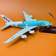 Airbus A380 ANA Livery "Flying Honu" Scale 1:400. 20CM Premium Alloy Model Plane + Stand Included