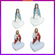 [Tachiuwa2] Praying Statue Jewelry Tray Display Rosary Holder for Necklaces Rings Bangle