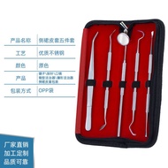 New Dentist Oral Tool 5-Piece Set | Dental Cleaning Tool Set | Professional Tooth Cleaning Tool