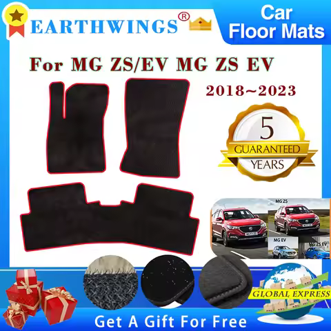 Car Floor Mats Fit For MG ZS 2022 MGZS EV 2020 MG ZX ZST MGZSEV ZS11 2021 2023~2018 Anti-slip Rugs F