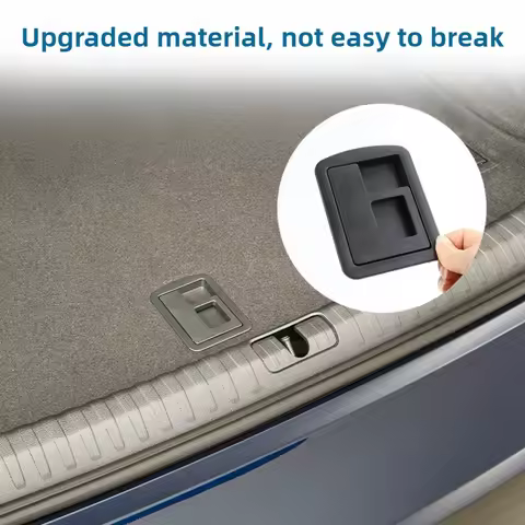 Car Trunk Liner Cover Cargo Handle Bezel For Audi A3 A4 B7 B8 Avant A5 8T A6 C6 C7 A8 D3 S3 S4 S5 S6