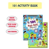 [BUNNY] 101 Never - Bored Activity Book / Magic Maths Activity Book - Mindful Activities Book-Mind t