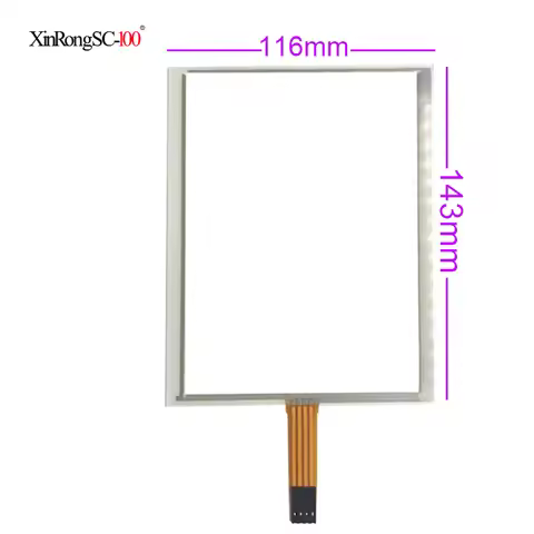 143mm*116mm 143*116 GPS navigation vehicle6.5 -inch resistive touchscreen on G065VN01 V.2 V2 display