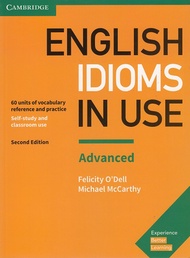 CAMBRIDGE ENGLISH IDIOMS IN USE : ADVANCED (WITH ANSWERS) (2nd ED.)  BY DKTODAY