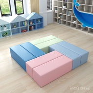 Corridor Training Children's Soft Sofa Hall Waiting Area Protective Parent Long Rest Bench Kindergar