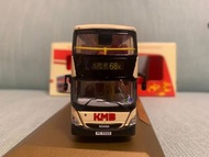 （改裝品）KMB九巴紳佳Scania K310UD巴士模型ASU-68X/80周年復古色彩