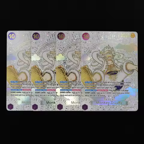 OP05-119 Luffy Gold SP One Piece TCG OPCG English SP Card 10 Cost Purple Luffy Textured Foil Card wi