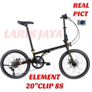 Element CLIP 8S Folding Bike 20 INCH ELEMENT CLIP 8-SPEED Folding Bike