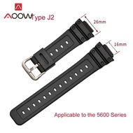 16mm Silicone Watchband for Casio G-Shock 9052 5600 6900 Series Strap Men Rubber Sport Waterproof Replacement Band Accessories
