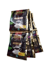 Luwak Kopi Hitam + Gula Sachet 1 RENCENG