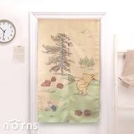 Disney Long Door Curtain-Norns Japanese Style Curtain Winnie The Pooh Chip 'N' Dale Stitch