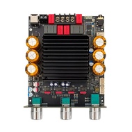 แอมป์จิ๋วแรงๆ zk3002t pro ระบบ 2.0 300W+300W+อินเทอร์เฟซบอร์ดไมโครโฟน TPA3255 QCC3134 รองรับ APTX am