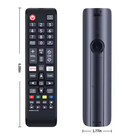 Remote Control For Samsung IR Smart TV Replacement BN59-01315D Smart TV Universal Compatible with 4K
