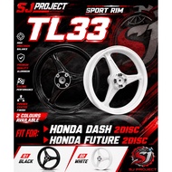 Sportrim sport rim (Enkei) 2 double disc honda future 125 dash 125 dash110 wave 125 FI 3 batang 1.6 