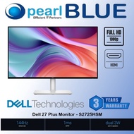 Dell 27 Plus Monitor - S2725HSM​ Resolution / Refresh Rate 1920 x 1080 at 144Hz Built-in-Speaker