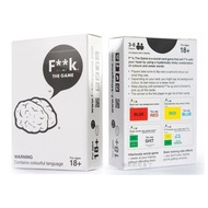 Board game Card game FucK the game Full English Version F ** K the game FK Board game Card Toy