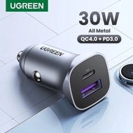 UGREEN - BATOK SAVER UGREEN 30W CAR CHARGER/