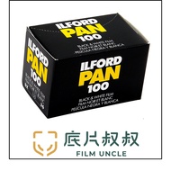 ILFORD Pan100/Ilf Black White Negative Film Uk 135 Specifications 36 Sheets/HP5 XP2 delta