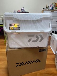 全新日本貨 daiwa 有輪 推杆 有碌 25升冰箱 seacool carry cooler su2500 真空隔熱