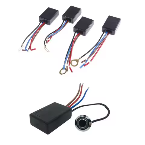 LD-600S Build-in 3 Way Finger Touch Dimmer 25~150W For Tungslen Filament Lamp 3-25W LED Light Input 