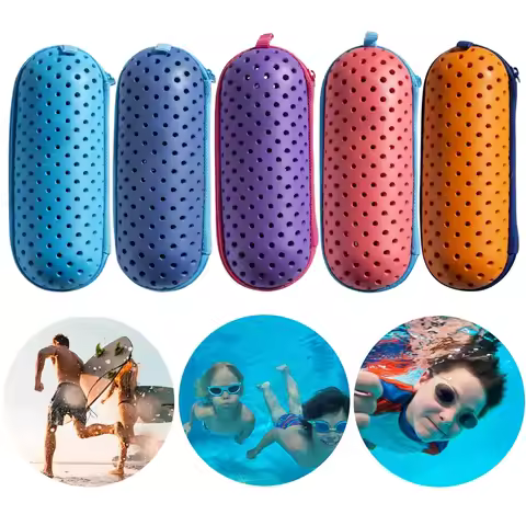 Swim Goggle Case Swimming Goggles Protection Box Portable Goggles Protective Case Breathable Lightwe